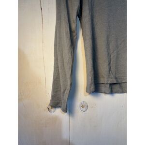 SYMBL VII+ Women's Silk/Cashmere/Wool Blend Knit Long Sleeve‎ Crop Shirt